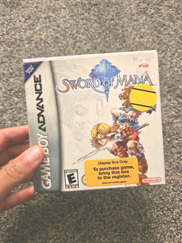 Sword of Mana (2003) Game Boy Advance box
