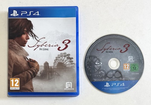 Syberia III (2017) Nintendo Switch box
