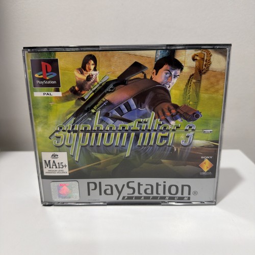 Syphon Filter 3 (2001) PlayStation box