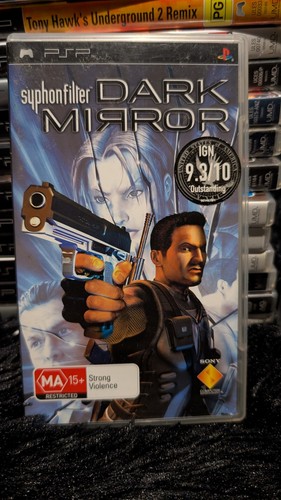 Syphon Filter: Dark Mirror (2006) PlayStation Portable box