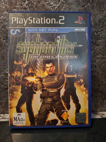 Syphon Filter: The Omega Strain (2004) PlayStation 2 box