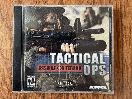 Tactical Ops: Assault on Terror (1999) Windows box