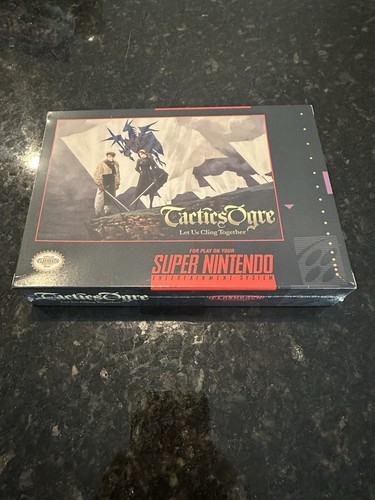Tactics Ogre: Let Us Cling Together (1995) SNES box