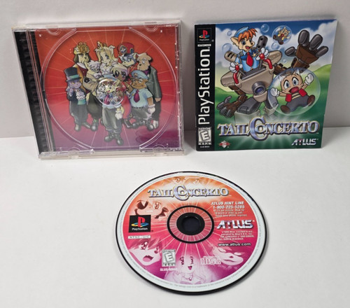 Tail Concerto (1998) PlayStation box