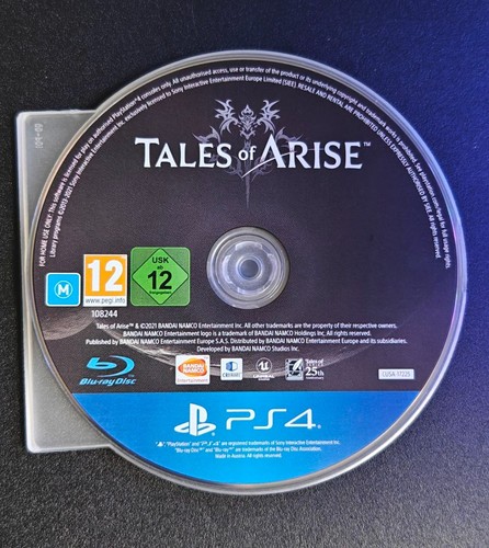 Tales of Arise (2021) PlayStation 4 box