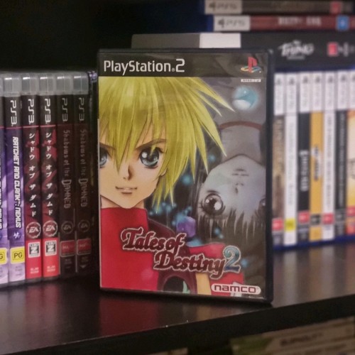 Tales of Destiny 2 (2002) PlayStation 2 box