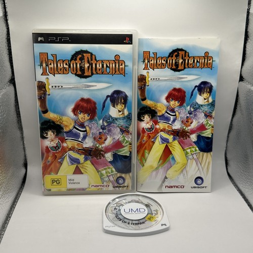 Tales of Eternia (2000) PlayStation box