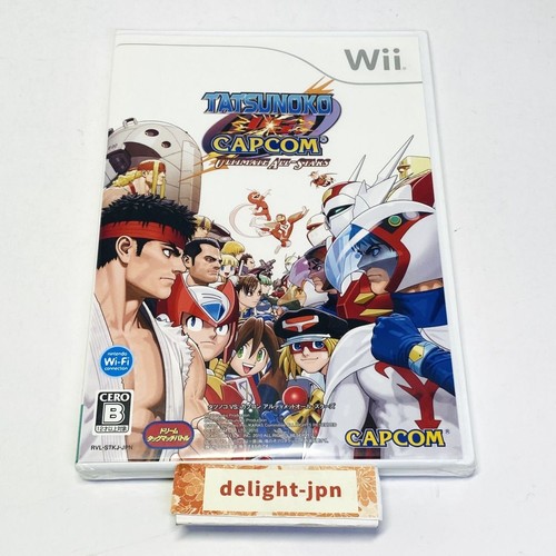 Tatsunoko vs. Capcom: Ultimate All-Stars (2008) Wii box