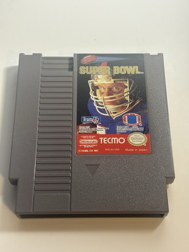 Tecmo Super Bowl (1991) NES box