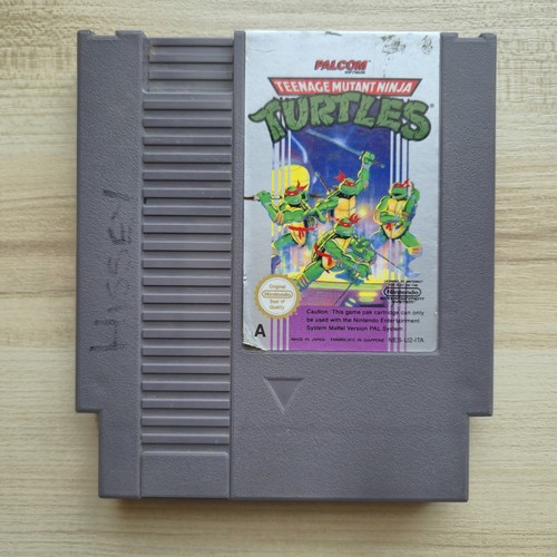 Teenage Mutant Ninja Turtles (1989) Atari ST box