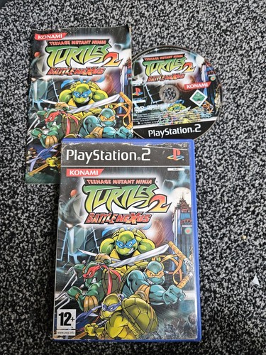 Teenage Mutant Ninja Turtles 2: Battle Nexus (2004) PlayStation 2 box