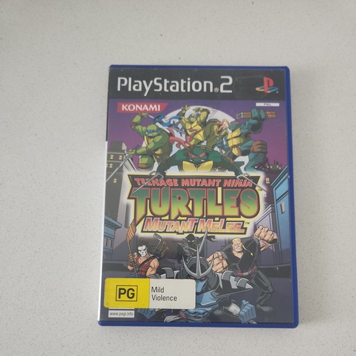 Teenage Mutant Ninja Turtles: Mutant Melee (2005) PlayStation 2 box