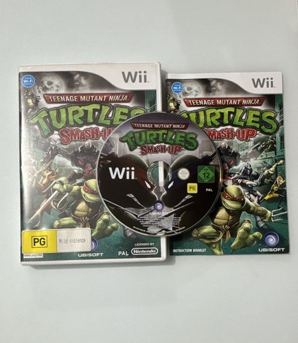 Teenage Mutant Ninja Turtles: Smash-Up (2009) Wii box