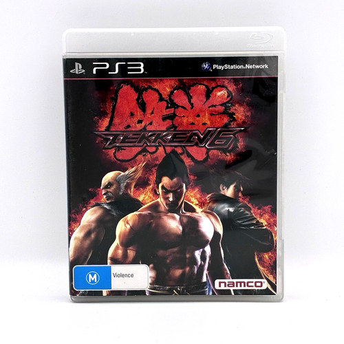 Tekken 6 (2007) PlayStation 3 box