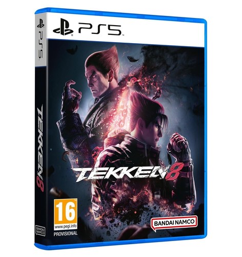 Tekken 8 (2024) PlayStation 5 box