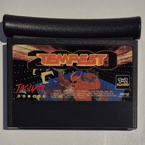Tempest 2000 (1994) Atari Jaguar box