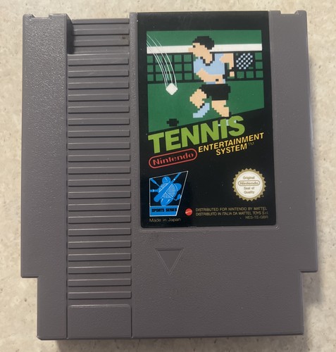 Tennis (1984) NES box