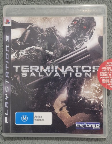 Terminator Salvation (2009) PlayStation 3 box