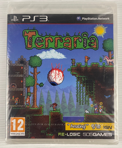 Terraria (2011) PlayStation 3 box