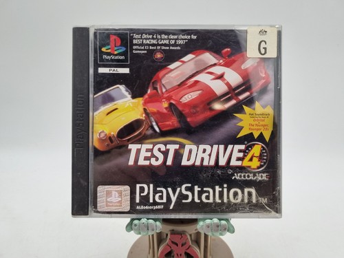 Test Drive 4 (1997) PlayStation box