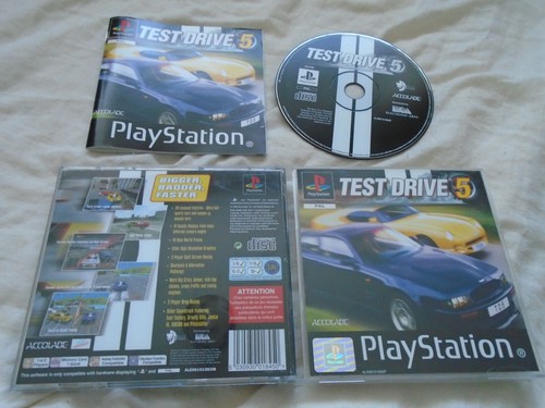 Test Drive 5 (1998) PlayStation box