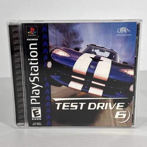Test Drive 6 (1999) PlayStation box