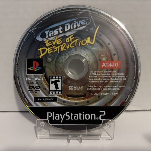 Test Drive: Eve of Destruction (2004) PlayStation 2 box