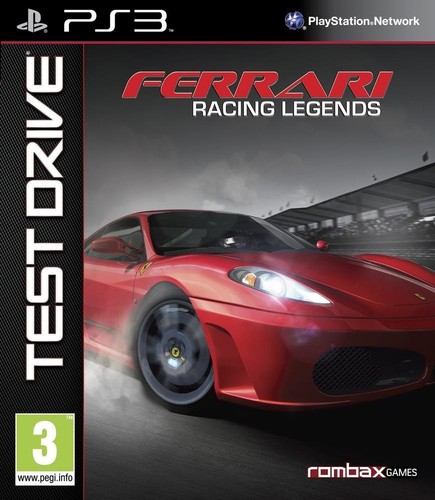 Test Drive: Ferrari Racing Legends (2012) PlayStation 3 box