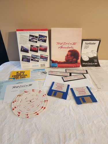 Test Drive III: The Passion (1990) DOS box