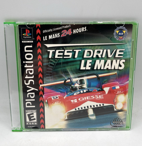 Test Drive Le Mans (1999) PlayStation box