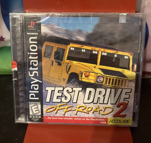 Test Drive Off-Road 2 (1998) PlayStation box
