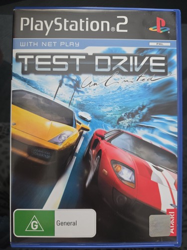 Test Drive Unlimited (2006) PlayStation 2 box