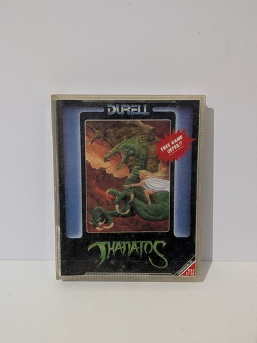 Thanatos (1986) Commodore 64 box