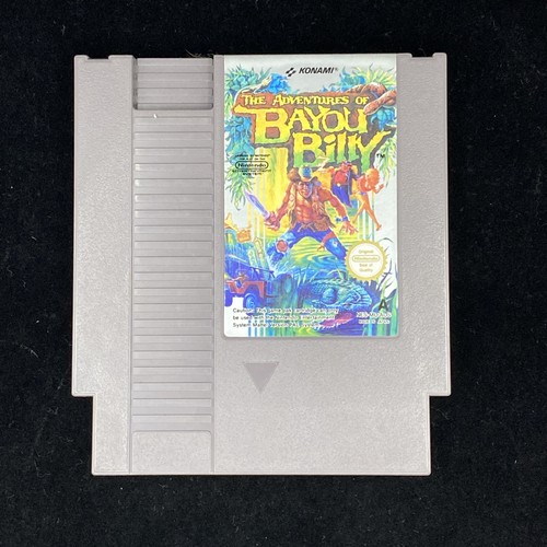 The Adventures of Bayou Billy (1988) NES box