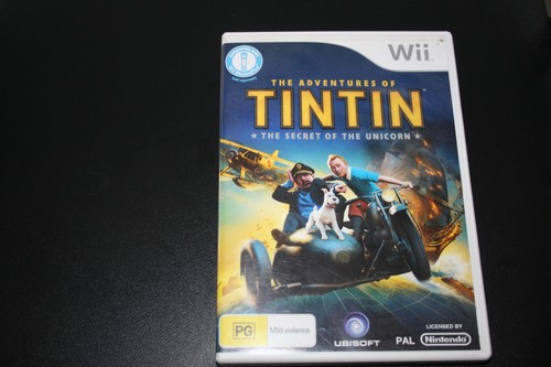 The Adventures of Tintin: The Secret of the Unicorn (2011) Wii box