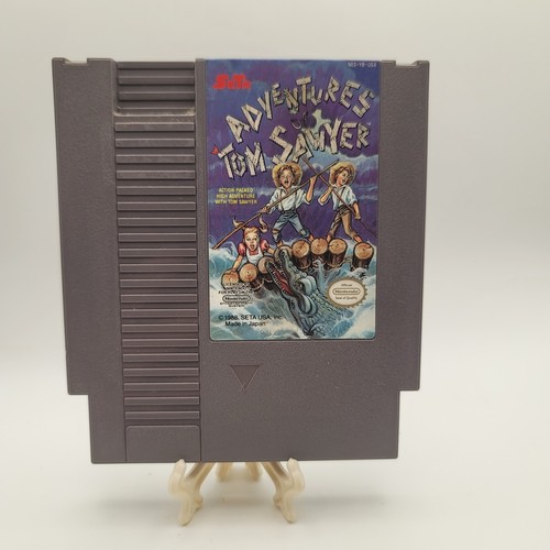 The Adventures of Tom Sawyer (1989) NES box