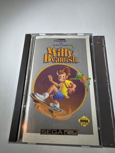 The Adventures of Willy Beamish (1991) Mega Drive box