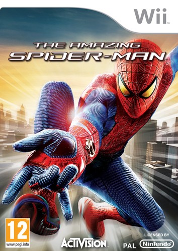 The Amazing Spider-Man (2012) Wii box