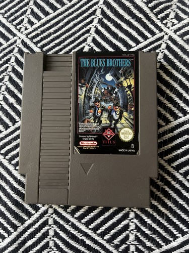 The Blues Brothers (1991) NES box