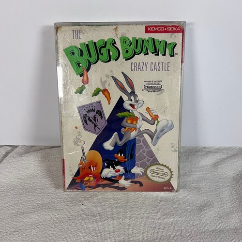 The Bugs Bunny Crazy Castle (1989) Famicom Disk System box