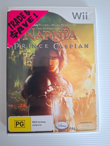 The Chronicles of Narnia: Prince Caspian (2008) Wii box