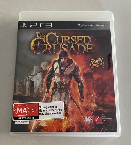 The Cursed Crusade (2011) PlayStation 3 box