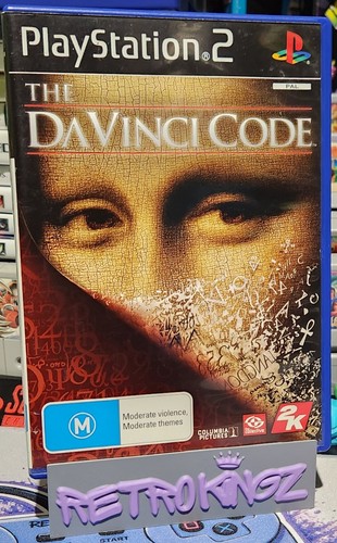 The Da Vinci Code (2006) PlayStation 2 box