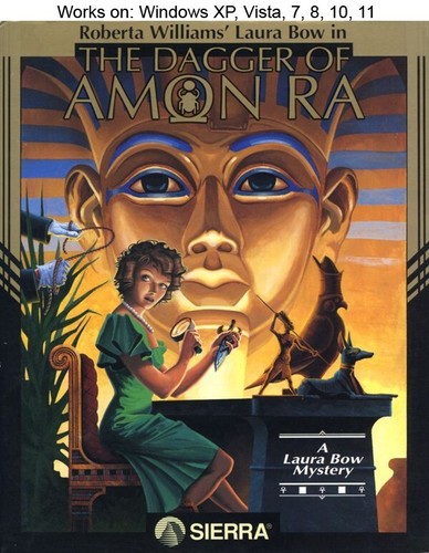 The Dagger of Amon Ra (1992) DOS box