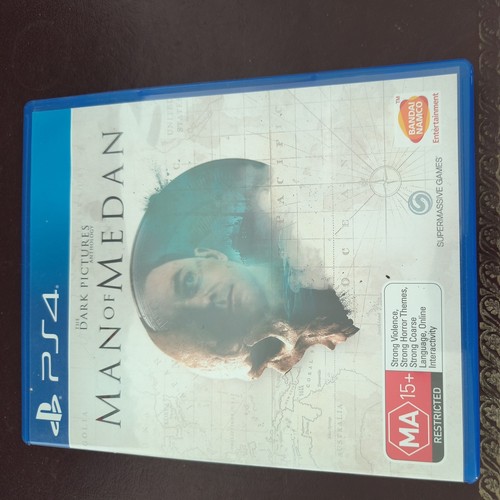 The Dark Pictures Anthology: Man of Medan (2019) PlayStation 4 box