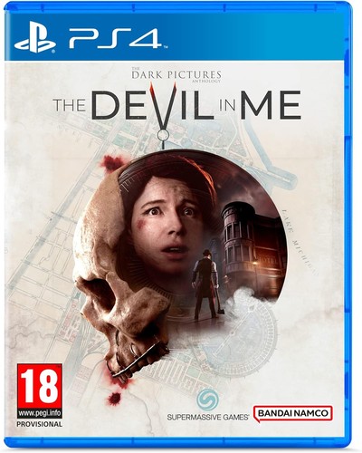 The Dark Pictures Anthology: The Devil in Me (2022) PlayStation 4 box