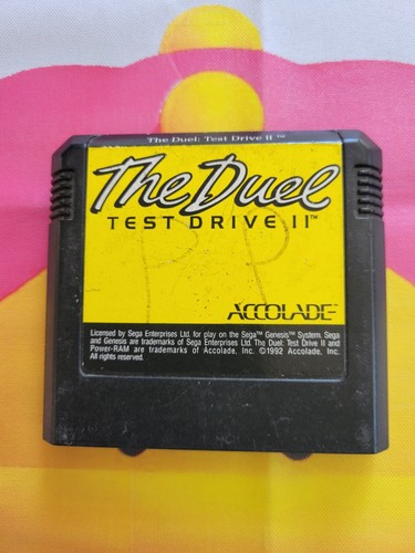 The Duel: Test Drive II (1989) Apple IIGS box