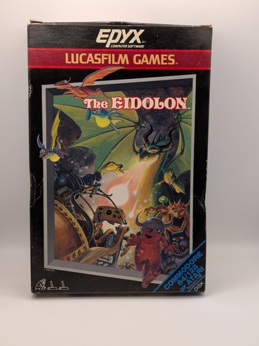 The Eidolon (1985) Commodore 64 box