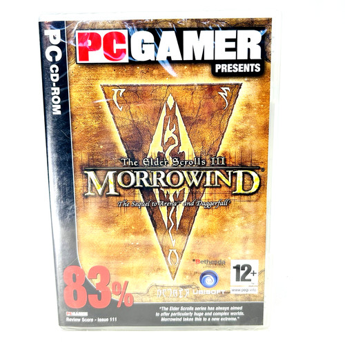 The Elder Scrolls III: Morrowind (2002) Windows box