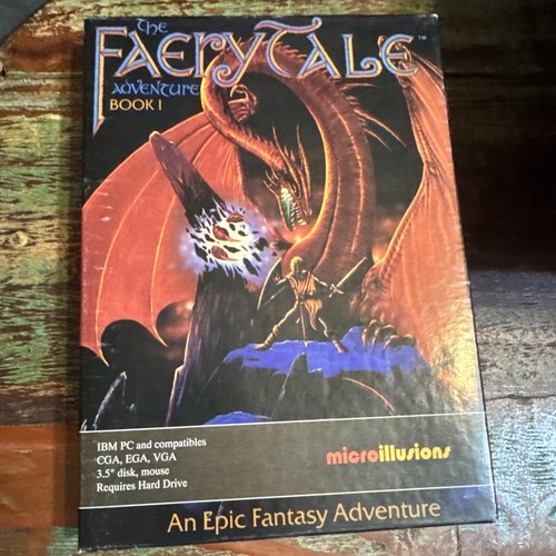 The Faery Tale Adventure (1987) DOS box